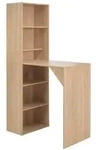 Bartisch Mit Schrank Eichenoptik 115x59x200 Cm - Vidaxl