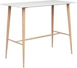 Bartisch Wei&szlig; 120x60x105 Cm - Vidaxl