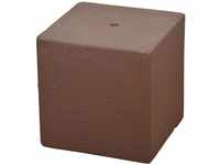 Sockel cube Terrakotta - Heissner