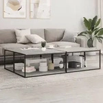 Vidaxl - B&uuml;cherregal-bretter 8 Stk. Betongrau 80x50x1,5 Cm Holzwerkstoff