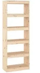 B&uuml;cherregal/raumteiler 60x30x167,5 Cm Massivholz Kiefer - Vidaxl