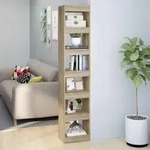 Vidaxl - B&uuml;cherregal/raumteiler Sonoma-eiche 40x30x198 Cm
