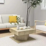 Couchtisch Sonoma-eiche 57x57x30 Cm Holzwerkstoff Vidaxl