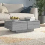 Couchtisch Grau Sonoma 90x60x31 Cm Holzwerkstoff - Vidaxl