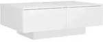 Couchtisch Wei&szlig; 90x60x31 Cm Holzwerkstoff - Vidaxl