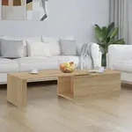 Vidaxl - Couchtisch Sonoma-eiche 150x50x35 Cm Holzwerkstoff
