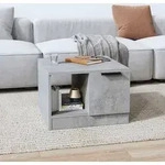 Couchtisch Betongrau 50x50x36 Cm Holzwerkstoff Vidaxl