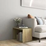 Vidaxl - Beistelltisch Sonoma-eiche 59x36x38 Cm Holzwerkstoff