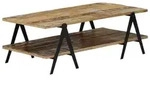 Couchtisch 115x60x40 Cm Altholz Massiv Vidaxl
