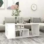 Couchtisch Wei&szlig; 100x50x40 Cm Holzwerkstoff Vidaxl