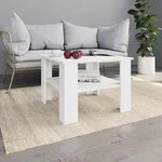 Couchtisch Wei&szlig; 60x60x42 Cm Holzwerkstoff Vidaxl