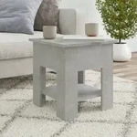 Couchtisch Betongrau 40x40x42 Cm Holzwerkstoff Vidaxl