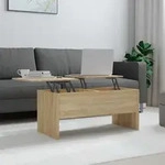 Vidaxl Couchtisch Sonoma-eiche 102x50,5x46,5 Cm Holzwerkstoff