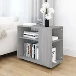 Vidaxl - Beistelltisch Grau Sonoma 70x35x55 Cm Holzwerkstoff