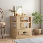Vidaxl - Beistelltisch Sonoma-eiche 50x50x60 Cm Holzwerkstoff