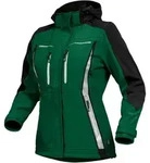 Leibw&auml;chter Sommer-softshelljacke Damen Flxds Gr. 50 Gr&uuml;n/schwarz