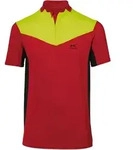 K&uuml;bler Workwear - K&uuml;bler Funktionsshirt Forest 5050 Rot/warngelb Gr. 4xl