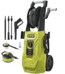 Ryobi - Hochdruckreiniger 2000 W 150 Bar - 450 L - 8m Schlauch, 0,9l Tank + Vario- &