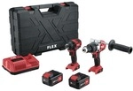 Flex Akku Twin Set Pd 2g 18-ecfc Id 1/4 18-ecbc Mit Akku Und Ladeger&auml;t 516236