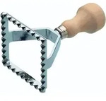 World Of Flavors Ravioli-hobel De, Edelstahl, Silber, 7x7x3 Cm