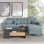Vicco - Couchtisch Fabien, Goldkraft Eiche, 110 X 60 Cm