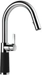 Schock K&uuml;chenarmatur Sc-520 Chrom/cristalite Ausziehbarer Auslauf Nero Gne