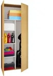 Holz Besenschrank Putzschrank Vandol