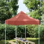 Partyzelt-dach 2x2 M Terracotta-rot 270 G/m2 Vidaxl