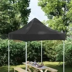 Vidaxl Party Tent Roof 2x2 M Black 270 G/m2