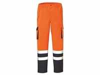 Protect Workwear - baltimore, WS-Hose orange/navy 3491S Gr.S 100% Polyester