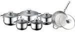Royalty Line Rl-1231 12-teiliges Edelstahl-kochgeschirr-set