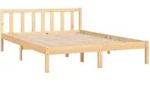 Massivholzbett Kiefernholz 120x200 Cm Vidaxl