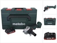 Metabo - W 18 L Bl 9-125 Akku Winkelschleifer 18 V 125 Mm Brushless + 1x Akku 4,0 Ah