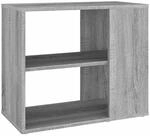 Vidaxl - Beistelltisch Grau Sonoma 60x30x50 Cm Holzwerkstoff