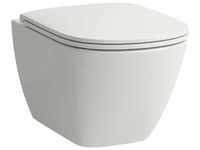 Laufen Lua - Wand-WC mit WC-Sitz SoftClose, Rimless, weiß H8660800000001