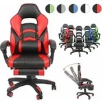 Gaming Stuhl B&uuml;rostuhl Racing Stuhl Chefsessel - Schreibtischstuhl Drehstuhl Mit