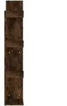 B&uuml;cherschrank 48x25,5x140 Cm R&auml;uchereiche Holzwerkstoff Vidaxl