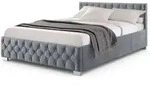 Polsterbett Nizza - Bettgestell Mit Lattenrost, Stauraum & Led Beleuchtung - Bett Mit