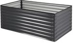 Pflanzkasten Welle Classic Lackiert,150x60x60cm, Anthr.