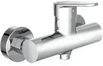Verchromte Duschmischbatterie - Mit/fut/dou/cro