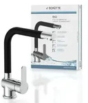 Kirchhoff Sp&uuml;ltischarmatur Hd Rio Chrom/schwarz