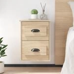 Wand-nachttisch Sonoma-eiche 41,5x36x53 Cm Vidaxl