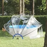 Pool-kuppel 440x220 Cm - Vidaxl