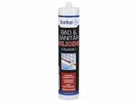 Beko - Bad- & Sanitär-Silicon Acetat, 310ml - betongrau