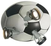 Niermann - Deckenstrahler F&uuml;r Fussball-fans, 3flammig, Spots Schwenkbar,