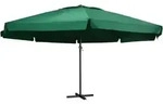 Sonnenschirm Mit Aluminium-mast 600 Cm Gr&uuml;n Vidaxl