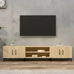 Vidaxl - Tv-schrank Sonoma-eiche 180x31,5x40 Cm Holzwerkstoff
