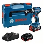 Bosch Akku-schlagbohrschrauber Gsb 18v-45, 2x 3.0ah, Ladeger&auml;t Und L-boxx