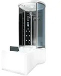 Acquavapore - Kombination Badewanne Dusche K55-l31 Duschtempel 170x100 Cm