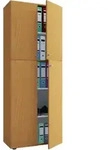 Lona B&uuml;roschrank 4 T&uuml;ren Buche Dekor.